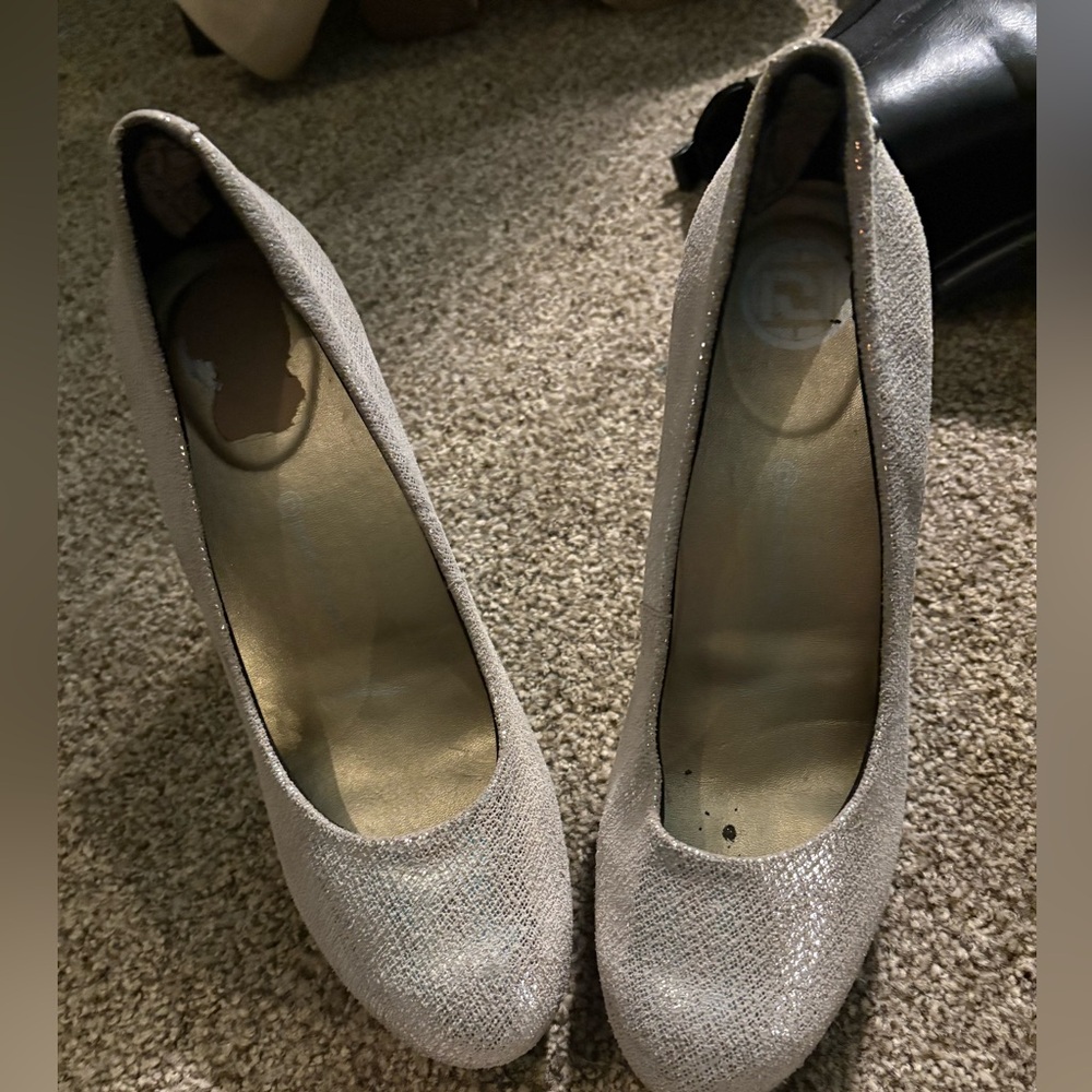 Rockport metallic heels